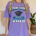 Graduation Shirt Class Of 2019 High School College Women's Comfort Colors T-Shirt Violet