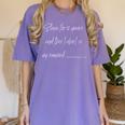 Graduation Shirt For High School Seniors Grad Women's Comfort Colors T-Shirt Violet