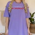 Graduation I Survived My Internship But Just Barely Women's Comfort Colors T-Shirt Violet