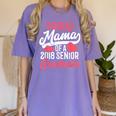 Graduation T Shirt For Mom Proud Mama Of 2018 Senior Tee Women's Comfort Colors T-Shirt Violet
