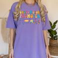 Gross Motor Promoter Physical Therapist Graduation Women's Comfort Colors T-Shirt Violet