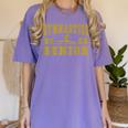 Gymnastics Senior Night Gymnastics Senior 2026 Graduation 25 Women's Comfort Colors T-Shirt Violet