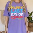 Happy Last Day Of 3rd Grade Shirt Third Grade Graduation Women's Comfort Colors T-Shirt Violet