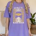 HBCU Historical College Alumni Queen Graduation 2024 Women's Comfort Colors T-Shirt Violet