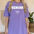 High School College Senior Graduation TShirt 2018 Women's Comfort Colors T-Shirt Violet
