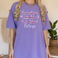 High School Graduation Shirts Graduate Grad Women's Comfort Colors T-Shirt Violet