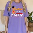 Hotter By One Degree Class Of Graduation 2019 Women's Comfort Colors T-Shirt Violet