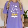 Hotter By One Degree Senior 2024 Class Of 2024 Graduation Women's Comfort Colors T-Shirt Violet