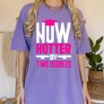 Now Hotter Two Degree Graduation Her Friends Cute 2020 Women's Comfort Colors T-Shirt Violet