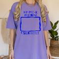 Interactive Preschool Graduation T Shirt Women's Comfort Colors T-Shirt Violet