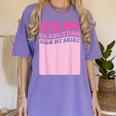 It's My Graduation Sign My Shirt Groovy Girls Graduation Women's Comfort Colors T-Shirt Violet