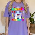 I Just Crushed Preschool Pre-K Preschoolers Graduation Women's Comfort Colors T-Shirt Violet