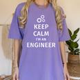 Keep Calm I'm An Engineer Engineer Graduation Women's Comfort Colors T-Shirt Violet