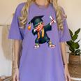 Kids Boys Grad Dabbing Graduation Class Of 2025 Women's Comfort Colors T-Shirt Violet