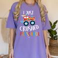 Kids I Just Crushed Preschool Monster Graduation Pre-K Shirt Women's Comfort Colors T-Shirt Violet