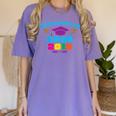 Kids Kindergarten Grad 2019 Graduation T-Shirt Women's Comfort Colors T-Shirt Violet