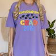 Kids Kindergarten Graduation Graduate Shirt Women's Comfort Colors T-Shirt Violet