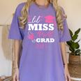 Kids Little Miss Pre-K Grad Preschool Prek Graduation 2025 Women's Comfort Colors T-Shirt Violet