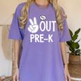 Kids Pre-K Graduation Kids Toddlers Women's Comfort Colors T-Shirt Violet