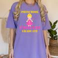 Kids Princess Graduate Prek Preschool Graduation Tshirt For Girls Women's Comfort Colors T-Shirt Violet