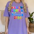 Kindergarten Graduate Kindergarten Class Of 2026 Graduation Women's Comfort Colors T-Shirt Violet