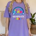 Kindergarten Graduation 2026 Pre-k Graduate Kids Boys Girls Women's Comfort Colors T-Shirt Violet