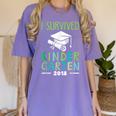 Kindergarten Graduation Graduate t Shirt 2018 Women's Comfort Colors T-Shirt Violet