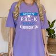 Kindergarten Graduation Shirt Graduate Grad Women's Comfort Colors T-Shirt Violet