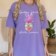 Last Day Of School Shirt Teacher Tee Graduation Men Women Kids Women's Comfort Colors T-Shirt Violet