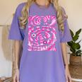 Last Day Of School Teacher Students School Graduation Groovy Women's Comfort Colors T-Shirt Violet