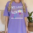 My Last First Day Senior 2026 Graduation Class Of 2026 Women's Comfort Colors T-Shirt Violet
