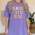 Lawyer True Crime Lover Addict Graduation Apparel Criminal Justice Girlie Major Degree Future Detective Women's Comfort Colors T-Shirt Violet