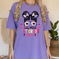 Lil Miss 1st Grade Grad Graduation Last Day Of 1st Grade Women's Comfort Colors T-Shirt Violet