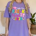 Little Miss Pre-K Grad 2026 Preschool Graduation Kids Girls Women's Comfort Colors T-Shirt Violet