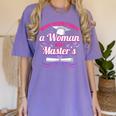 Master University Degree Master Graduation Party Girl Women's Comfort Colors T-Shirt Violet