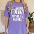 Masters Degree Graduation Mastered It MBA Graduation Women's Comfort Colors T-Shirt Violet
