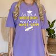 Masters Degree Graduation Men Women MSW MPH Premium Women's Comfort Colors T-Shirt Violet