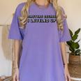 Masters Degree I Leveled Up Graduation T-Shirt Women's Comfort Colors T-Shirt Violet