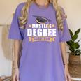 Masters Degree Survivor Graduation For MBA Graduate Women's Comfort Colors T-Shirt Violet