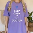 Medical Student Almost Doctor Med School Graduation Women's Comfort Colors T-Shirt Violet