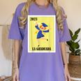 Mexican For Graduation La Graduada 2023 Women's Comfort Colors T-Shirt Violet