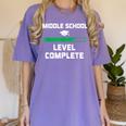 Middle School Graduation Shirt 8th Grade Women's Comfort Colors T-Shirt Violet