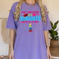 My Mommy Is A Graduate Proud Son Daughter T-Shirt Graduation Women's Comfort Colors T-Shirt Violet