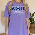 NSU No Such University High School Graduation Women's Comfort Colors T-Shirt Violet