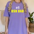 Nurse BSN Student Graduate Dad Nursing Graduation Women's Comfort Colors T-Shirt Violet