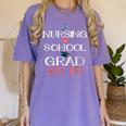 Nurse Pinning Ceremony Nursing School 2018 Graduation Shirt Women's Comfort Colors T-Shirt Violet