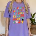 I Officially Graduated Kindergarten Graduation Class 2024 Women's Comfort Colors T-Shirt Violet
