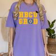 Omega Psi Phi Fraternity Paraphernalia HBCU Graduation Women's Comfort Colors T-Shirt Violet
