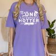 Now One Degree Hotter 2019 Graduation Women's Comfort Colors T-Shirt Violet