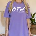 OTAs Graduation OTA Established 2019 Shirt Women's Comfort Colors T-Shirt Violet